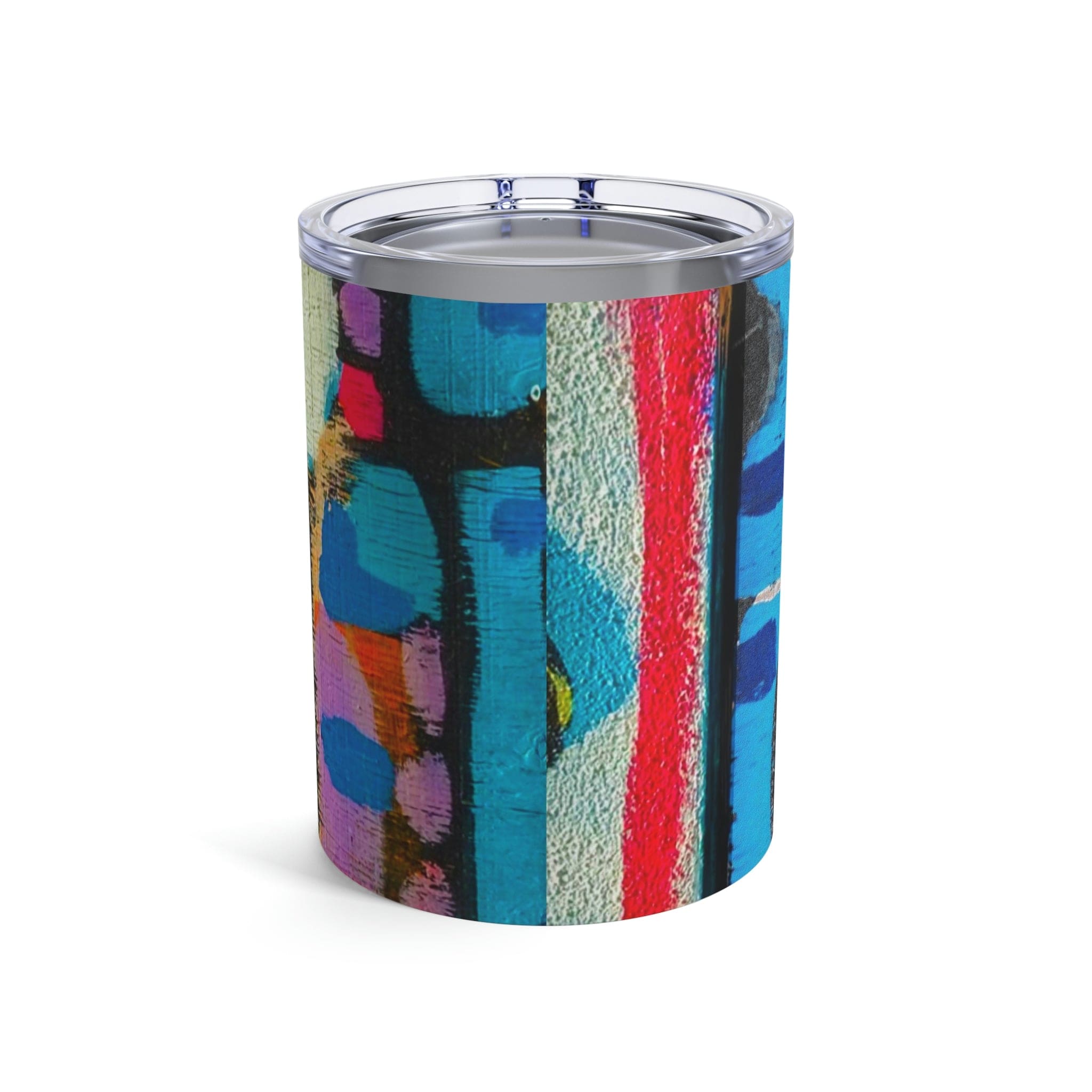 Insulated Tumbler 10oz - Sutileza Smooth Colorful Abstract Print-1